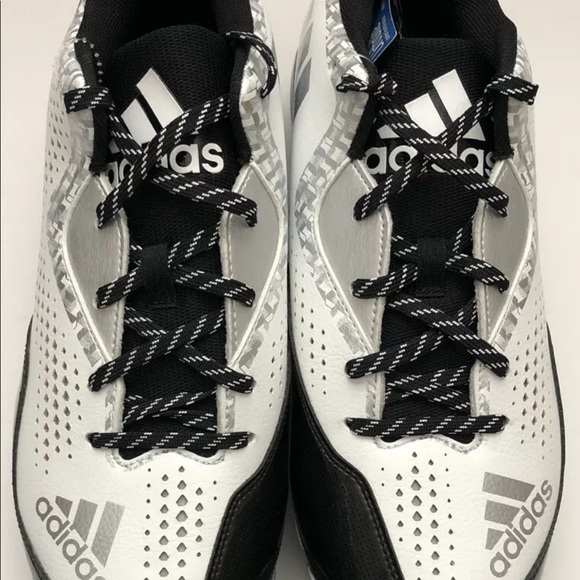 Adidas Power Alley 4 Metal Baseball Cleats - Picture 4 of 7